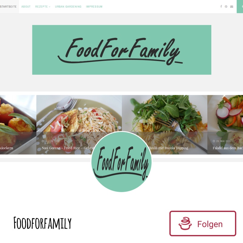 Foodblog Foodforfamily bei mealy